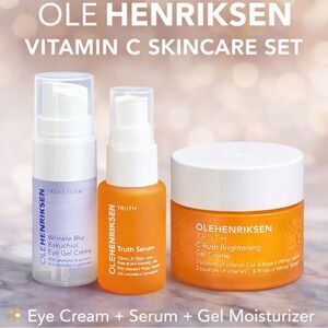 Ole Henriksen Skincare: Truth Serum 15ml + C-Rush Gel Cream 35ml + Eye Gel 18 ml